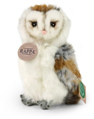 Rappa Plüsch Eule Kuscheltier 17 cm umweltfreundliches Spielzeug