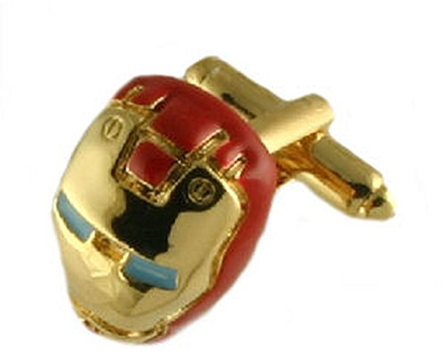 Select Gifts Manschettenknöpfe Manschettenknöpfe Iron Man ~ Super Hero Neuheit Film graviert Personalisierte Box