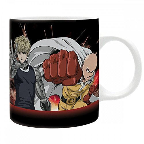 One Punch Man - Saitama & Genos - Tasse | 320 ml | Original Manga Anime