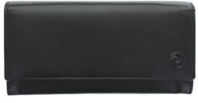 Mala Leder Kollektion Origin, Geldbörse Geldbeutel, groß, mit RFID-Schutz 3434_5 Schwarz