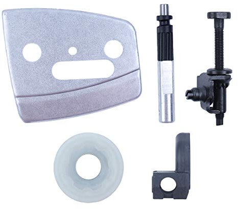 Haishine pompa olio vite senza fine pickup catena barra di tensionamento piastra per Husqvarna 340 345 350 353 351 346 XP 346XP parti motosega