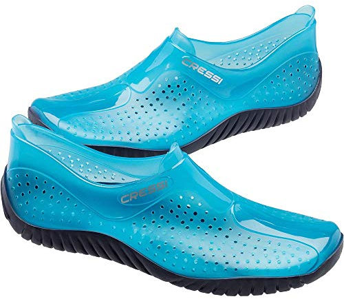 Cressi Water Shoes Chaussons pour Sport Aquatique Mixte Adulte, Bleu/Bleu, 37