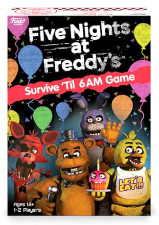 Funko 51761 Board Games 51761 Signature Five Nights at Freddy's Game, Multicolour