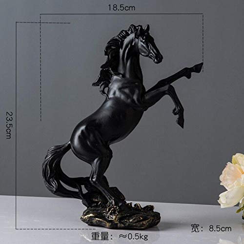 wksee Statuen Dekofigur Pferd Tier Tier Dekoration Wohnzimmer Tv Schrank Dekoration Handwerk Handwerk Desktop Dekoration