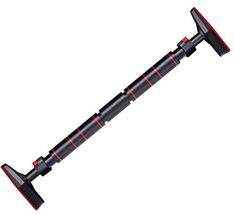 Barre De Traction Du Cadre De Porte Barre De Fitness Intérieure Barre De Traction Réglable Barre Horizontale De Traction Murale, Portante D'environ 380 Kg (838 Lb) ( Color : Black , Size : 121~160cm )