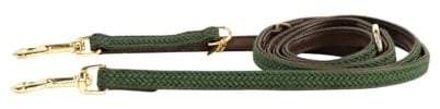 Kentucky Dogwear - Hundeleine - Geflochtenes Nylon - Olivgrün - 200cm