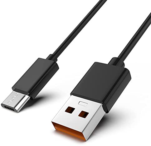 Toxaoii Replacement Fast Charging Charger Cable Power Cord Wire for Ring Enabled Video Doorbell (2020 Release) 2/3/3 Plus/4, Peephole Cam, Doorbell Pro/Plus and Camera Battery Charging Cable (Black)