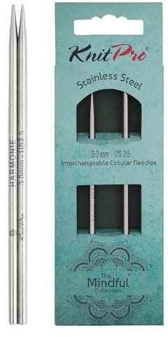 KnitPro Die Mindful Kollektion Austauschbare Nadelspitzen 4 (10cm) | 3mm