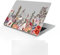 TeDaWen MacBook Hülle Kompatibel mit MacBook Air 15,3 Zoll 2025-2023 Release New (MacBook Air 15 A3241 M4 A3114 M3 A2941 M2 Chip), Hartschalengehäuse mit Tastaturabdeckung，Blumen und Pflanzen - 4