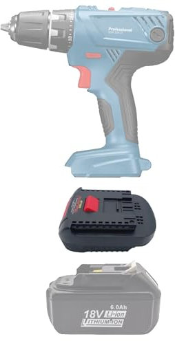 MAKBOS für Makita Convert to für Bosch GBA Akku Adapter,MT18BS Adapter für Bosch 18V Elektrowerkzeuge,Batterie Konverter(Nicht für PBA-Werkzeug)