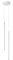 SOLLUX lighting Hängelampe Pendelleuchte Hängeleuchte Deckenlampe Lampe Decke Stahl 2 Flammig 15 x 15 x 114 cm Pastelo