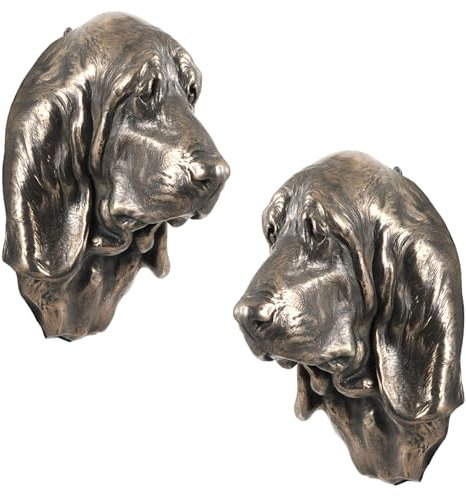 Art-Dog Dog Hängende Statue - Unique Edition ArtDog Collection - Handgefertigte Hundeskulptur für Elegante Heimdekoration - Hundeschmuck für das Heim - Basset Hound