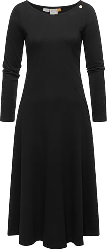 Ragwear Damen Jersey Shirtkleid Langarm Sweatkleid Winterkleid Appero Long XS-XXL