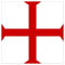 WildeBabsKLBT Knights Templar Cross Masonic car K485 Hochwertiger Premium Auto-Aufkleber Sticker Decal Autoaufkleber Aufkleber-Folie 12cm