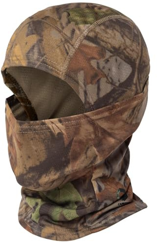 CAMOTER Camo Balaclava Ski Face Mask UV Protector for Man and Women Hunting Fishing Motorcycle Windproof&Military Tactical (Polyester, Camo Forests)