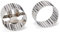 patisse, 13723, Set mit 2 Ausstechformen Petit Smiley, Edelstahl, Ø 4 cm, silberfarben