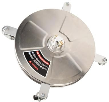 AWHAO 15'' Hochdruckreiniger Oberflächenreiniger 1/4'' Quick Connect mit 4 Rädern