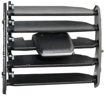 HCPAVEXT Car AC Vent Outlet For Golf 7 7.5 MK7 MK7.5 2013-2020 5GG819203 5G0819203 AC Air Vent Grill Rear AC Air Condition Vent Grill Folding Clip Trim(Right)