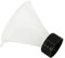 SiaBiced Embudo de Aceite de Embudo Roscado con Herramienta de Llenado de Agujeros Colgantes Gadget de Cocina para Suministros de Limpieza de Baño, Blanco