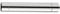 JISADER 2.36 Inch Diameter Gas Heater Vent Pipe Flue Stainless Steel Duct for Boiler, 6cmx45cm