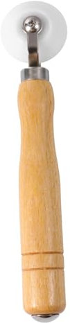 SHINEOFI Nahtrolle Walzenrad mit Holzgriff für Tapeten Vinylfolien und Mehr Robust und Langlebig für Effektives Abrollen und Verbesserte Wandhaftung