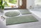 Taracarpet Badematte Uni Boho rutschfest, waschbar, Badezimmer-Teppich, Bad-Vorleger, WC Deko, Duschvorleger für Dusche und Badewannen weich und als Set kombinierbar Mint Grün 120x170 cm