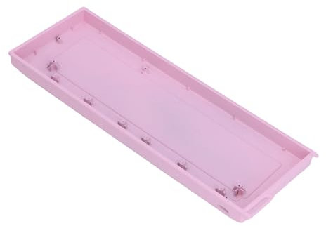 Game Keyboard Housing Keypad Custom pour Woot60he H60, Case Compact Aluminium ALLIAL Mechanical Case pour Play (Rosé)