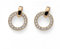 Oliver Weber Collection Relax – vergoldete Ohrringe • Premium Schmuck Kollektion, Ohrstecker mit Precision cut crystals • Ideale Geschenkidee für Damen