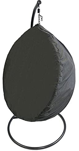Ferocity Hängesessel Schutzhülle 130 x 115 cm, Abdeckung für Schwebesessel Wasserdicht Staubdicht UV-Beständig, Schaukelstuhl Abdeckung Hängestuhl Schutzhülle [132]