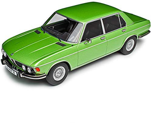 KK-Scale B-M-W E3 3.0S Limousine Oberklasse Hell Grün Metallic 1968-1977 1/18 Modell Auto