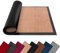 FB FunkyBuys Washable Dirt Trapper Door Mats Indoor & Outdoor, Heavy Duty Non Slip Doormats, Rubber Backed Floor Mat, Super Absorbent Front Door Mat, Entrance Rug (Beige-Plain, 60cm x 90cm)