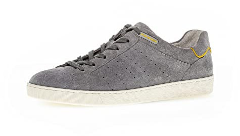 Pius Gabor Herren Sneaker Low,Halbschuhe,Wechselfußbett,zertifiziertes Leder,Laufschuhe,schnürschuhe,schnürer,Men's,Man,ash,42 EU / 8 UK