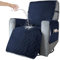 BXFUL Sesselschoner Relaxsessel Sesselauflage Relax,Sofaüberwurf 1 Sitzer Sesselschutz für Hunde Gesteppter Möbel-Schutz für Ledersofa (S,Marineblau)