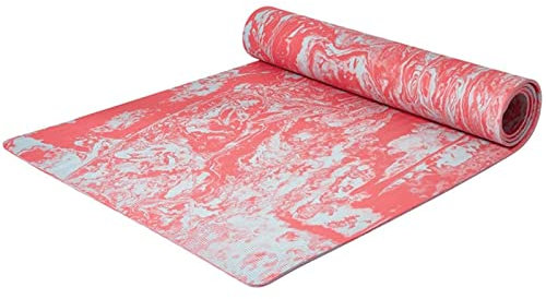 SYXL Gemütlich 6 mm Dicke Yogamatte, rutschfeste Allzweck-TPE-Übungsmatte mit hoher Dichte, Widen Body Building Supplies Fitness-Trainingsmatte Leicht