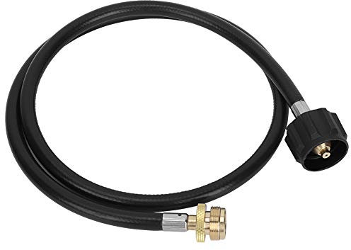 1.2m Hose Propane Gas Hose Tank Adapter Converter Pipe for Camping Stove BBQ Grill Blackstone Grill Smoker Camping Stove Larger Tank Mr Buddy Heater Adapter Hose