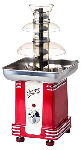 Energy Efficient Heaters,3 Tiers Chocolate Fondue Large Fountain Stainless Steel Buffet Heater, for Commercial & Household Birthday Christmas Professional Waterfall Melting Machine