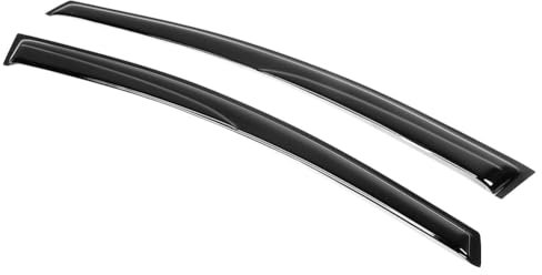 Ejoyous 2pcs Wind Deflectors for Ford Fiesta MK7 2009-2017 3 Door, Built with Material, Waterproof & Practical