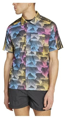 adidas M Tiro Aopshirt Herren Freizeithemd IP3784 Mehrfarbig