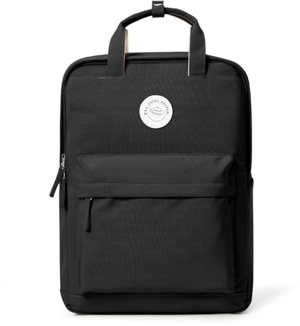 HYC00 Schulrucksack Teenager Mädchen Schultasche College Rucksack Damen Leichte Schulranzen Schule Rucksack für Mädchen Schultaschen Tagesrucksack Laptop Rucksack Damen 15.6 Zoll Work Daypack,Schwarz