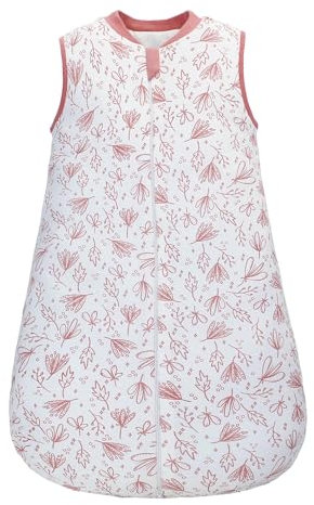 LAT Schlafsack Baby Winter Kinderschlafsack 2.5 Tog Warm Baby Winterschlafsack Baumwolle Babyschlafsack Neugeborene 0-12 Monate (Anlage, M/6-18 Monate)