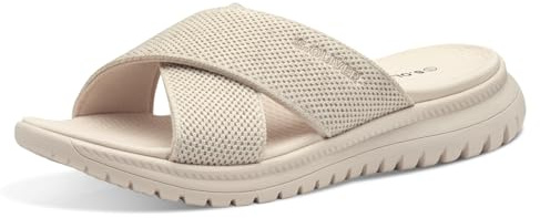 s.Oliver Damen Pantoletten mit Chunky-Sohle Leicht, Gold (Champagne), 39 EU