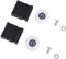 Los Mejores Repuestos para Puerta de Invernadero. Policarbonato de 8x6, Kits de Reemplazo de Ruedas para Puertas de Invernadero Halls - 22 Mm