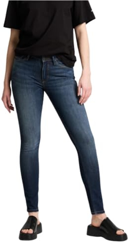 Cross Damen Jeans Alan N497-240 Skinny in Dark Blue