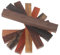 AUTSUPPL Wood Pen Blanks DIY Crafts Pen Turning Kit 8pcs Exotic Wood Turning Kit Lightweight Design for Easy