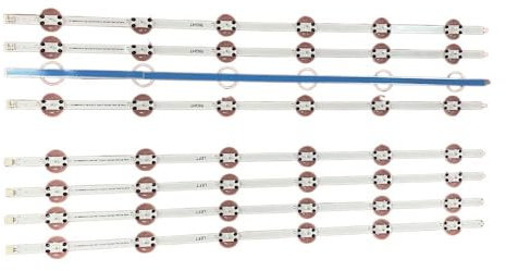 MZTZHVNVGK Led-hintergrundbeleuchtung Streifen for PC65163B Grundig 65GCU7900B 65GDU7900B 65L8860 65L8900 AL65L8960 65GDU7500B WCM60601-AC R