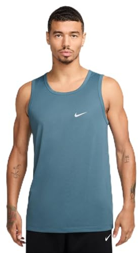 Nike Herren Df TaRlgd Su23 T-Shirt, Smokey Blue, S