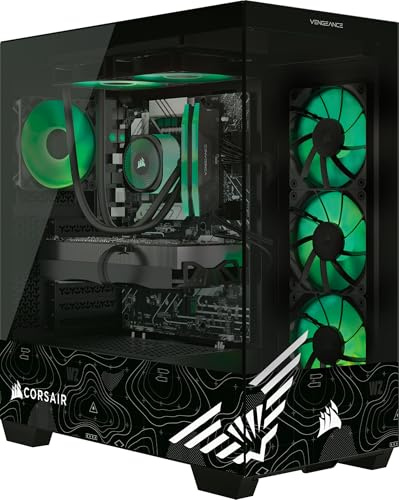Corsair Vengeance a7500 Call of Duty Warzone Edition PC de jeu - Processeur AMD Ryzen 7 9800X3D à refroidissement liquide - GPU NVIDIA GeForce RTX 5070Ti - 32 Go de mémoire Vengeance RGB DDR5 - SSD M