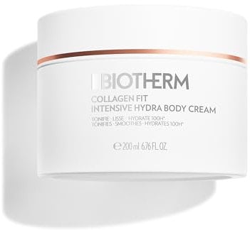 Biotherm Collagen Fit Intensive Hydra Body Cream, Körpercreme für straffere, festere Haut und bis zu 100h Feuchtigkeit, mit Kollagenpeptiden & Ceramiden, 200 ml