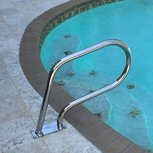 Schwimmbad-Treppengeländer für den unterirdischen Einstieg, 3-Bogen-Sicherheitshandläufe, Garten-Hinterhof-Pools