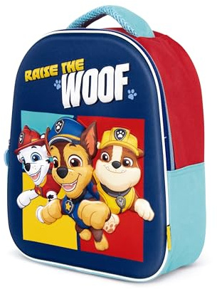 PAW PATROL 3D 26x32x10 Cm Backpack One Size